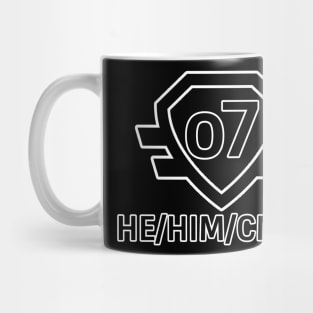 He/Him/CMDR Mug